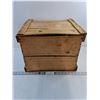 Image 1 : Vintage Wooden Storage Box-16"x12"
