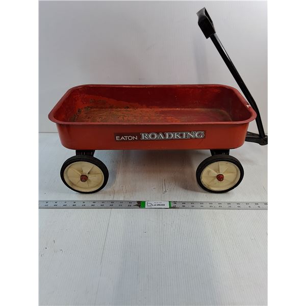 *Vintage Eaton Road King Red Wagon-24" Long