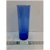Image 1 : Vintage Libbey Blue Glass Vase