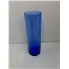 Image 2 : Vintage Libbey Blue Glass Vase
