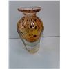 Image 2 : #Heavy Murano Style Art Glass Vase-7" Tall