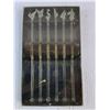 Image 2 : Vintage MCM Glass Swizzle Sticks Barware