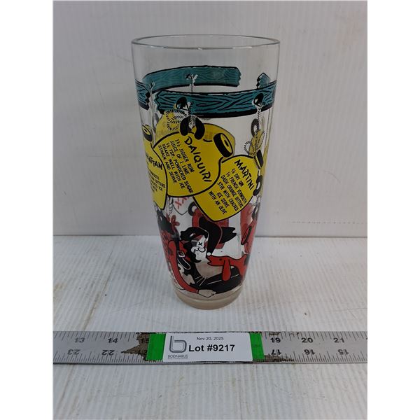 MCM Cocktail Shaker Vintage Barware