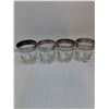 Image 2 : (4) Dorothy Thorpe Style Whiskey Glasses