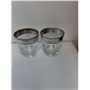 Image 4 : (4) Dorothy Thorpe Style Whiskey Glasses