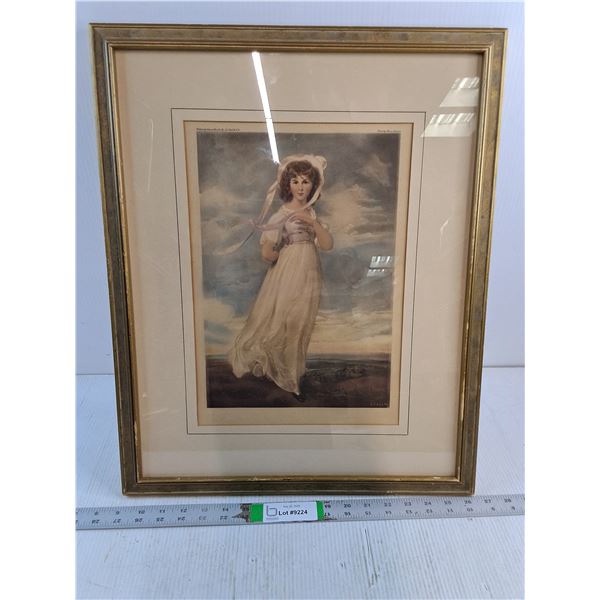 Early Edward Gross New York Coloured Lithograph-17.5"x22"