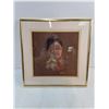 Image 2 : Vintage Pastel Signed and dated 1979-16.6"x16.5"