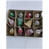 Image 2 : Vintage Package of (12) Christmas Ornaments from Woolworths in Original Box