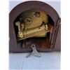 Image 5 : #Vintage Germany Bertmar  Art Deco Chime Mantle Clock-Has Key, as is
