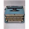 Vintage 1960's Brother De Luxe Portable Typewriter with Case