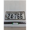 Image 1 : 1948 Saskatchewan License Plate
