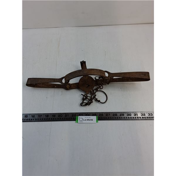 Vintage Victor Double Long Spring Animal Trap - 18.5" Length