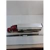 Image 1 : Die-Cast Replica Semi Tractor & Trailer - 22" Length