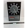 Image 1 : Vintage Bosch Platinum Spark Plugs Battery Powered Wall Clock - Untested - 16" x 10.5"