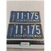 Image 1 : Pair of 1932 Saskatchewan License Plates