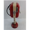 Image 3 : Gilmore Red Lion Gasoline Air Pump Coin Bank - 16" High