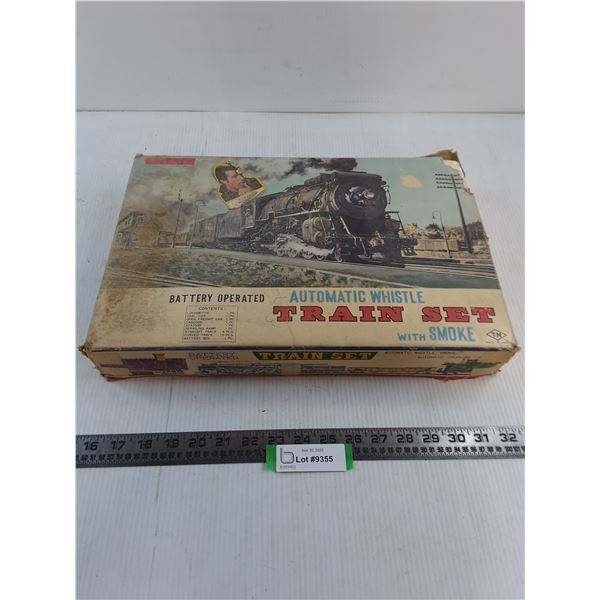 Vintage Battery Operated Train Set - Untested, As is