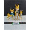 Image 1 : Vintage Set of 3 Plastic Antelope