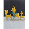 Image 2 : Vintage Set of 3 Plastic Antelope