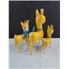 Image 3 : Vintage Set of 3 Plastic Antelope