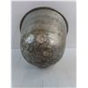 Image 3 : Vintage Metal Mixing Bowl - 9" High x 12.5" Diameter