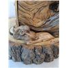 Image 6 : #Fantasy Themed Tree Trunk Wood Carving - 2' Wide x 22" Wide - Pickup Only