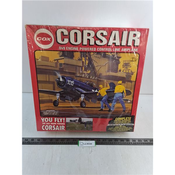 NOS Cox Corsair .049 Engine Powered Control Line Airplane