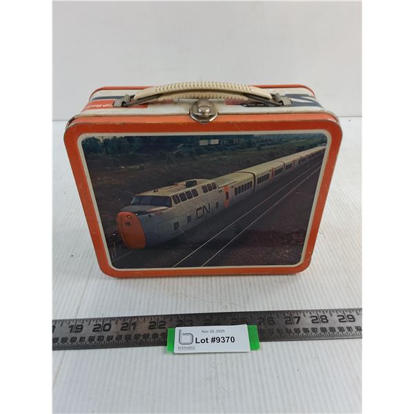 Vintage Metal "CN Train" Lunch Kit