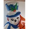 Image 3 : * Electrified Christmas Themed Blow-Mold Snowman - 40" Tall - Tested - Pickup Only