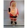 Image 1 : * Electrified Blow-Mold Santa Claus - 33" Tall - Tested - Pickup Only