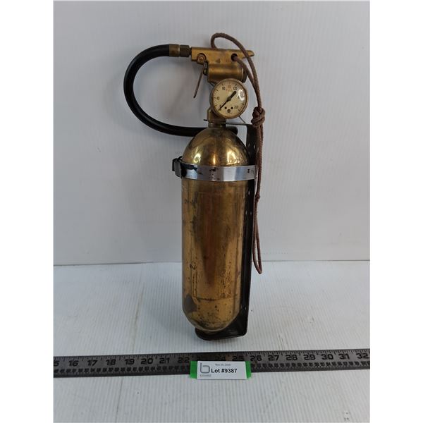 Vintage Fire Extinguisher - 15" High - Cannot Ship