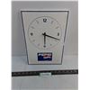 Vintage Battery Powered Metal Pepsi Wall Clock - 9.5" x 13.5"