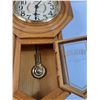 Image 2 : Westminster Chime Quartz Wall Clock - Classic Manor - Glass Front Missing - AS IS - 23" x 13" x 5.5"