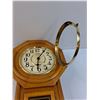 Image 4 : Westminster Chime Quartz Wall Clock - Classic Manor - Glass Front Missing - AS IS - 23" x 13" x 5.5"