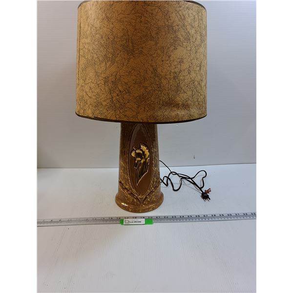 # Vintage Style Horse Lamp w/Shade - Does Not Power On, May Need TLC - 23" x 14"