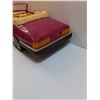 Image 3 : Mattel Barbie Convertible Car - 25" x 9" x 7" - Missing Side Mirrors, Some Wear