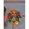 Image 2 : Vintage Angel Christmas Tree Topper - Lights Work - 9" Diameter