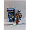 Image 1 : Vintage Star Robot Toy w/ Box - Needs Batteries
