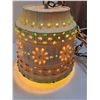 Image 2 : Vintage Outdoor Lite-Brite Inspired Lamp - Works - PICK UP