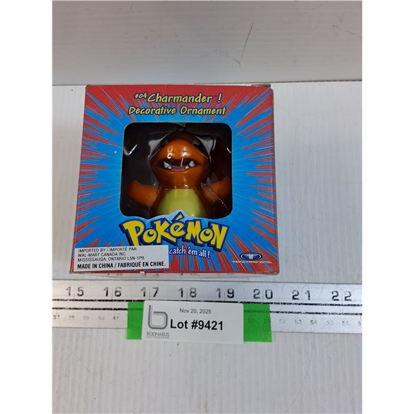 1999 Nintendo Pokemon Christmas Tree Ornament: Charmander