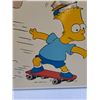 Image 3 : Bart Simpson Picture - Dated 1990 - 20" x 16"