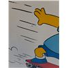 Image 6 : Bart Simpson Picture - Dated 1990 - 20" x 16"