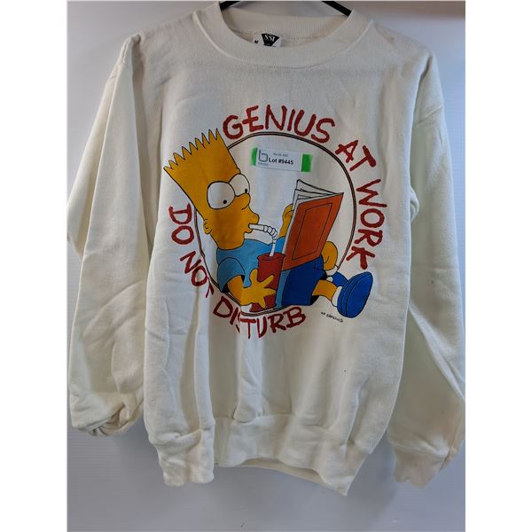 1990's Bart Simpson Sweatshirt - Size Medium - Never Worn