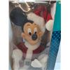 Image 2 : Animated Mickey Mouse Santa Figurine - 18" Tall - Working