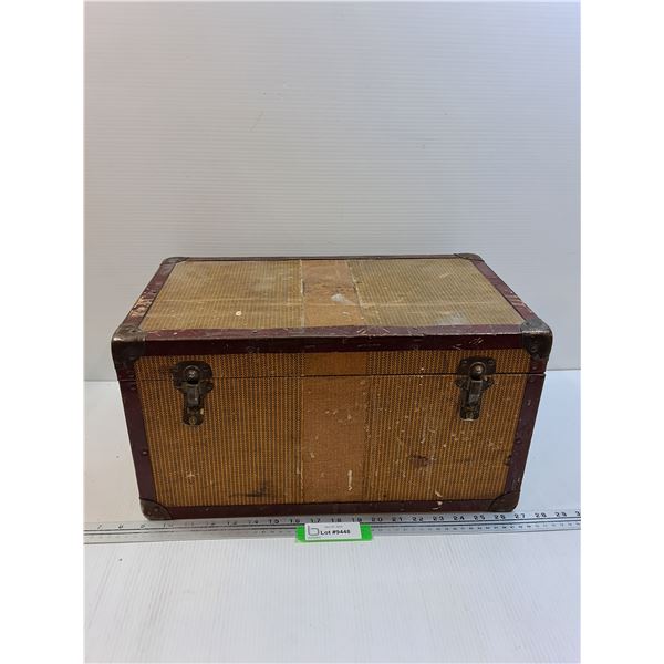 Vintage Trunk - Some Wear - 11" x 10" x 18"