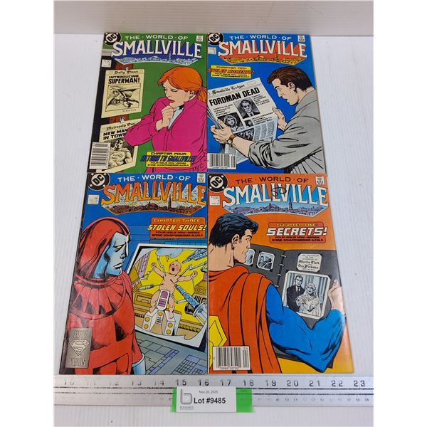 (4) Comicbooks: Smallville