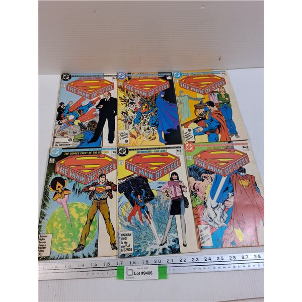 (6) Comicbooks: Superman