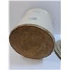 Image 6 : # Vintage Red Wing #5 Crock w/ Lid - 16" x 13" - Some Wear - CANNOT SHIP, HEAVY