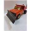 Image 4 : Vintage Tonka Plow Dump Truck Metal Toy - 16" x 9" x 7"