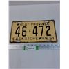 Image 1 : Saskatchewan License Plate: 1951